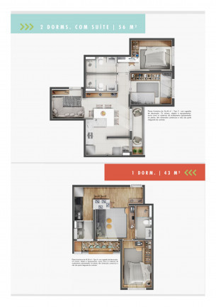 Imagem Apartamento com 2 Quartos à Venda, 56 m² em Vila Galvão - Guarulhos