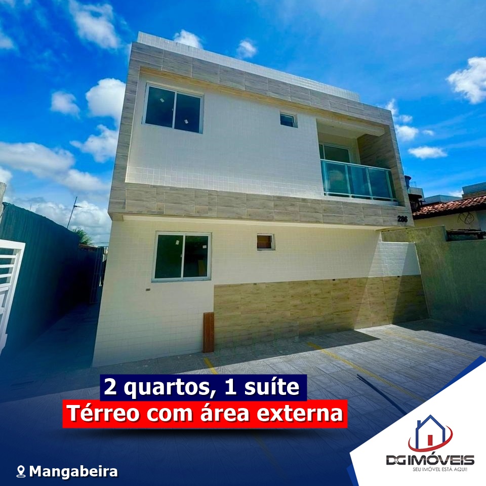 Apartamento com 2 Quartos à Venda, 57 m²em Mangabeira - João Pessoa