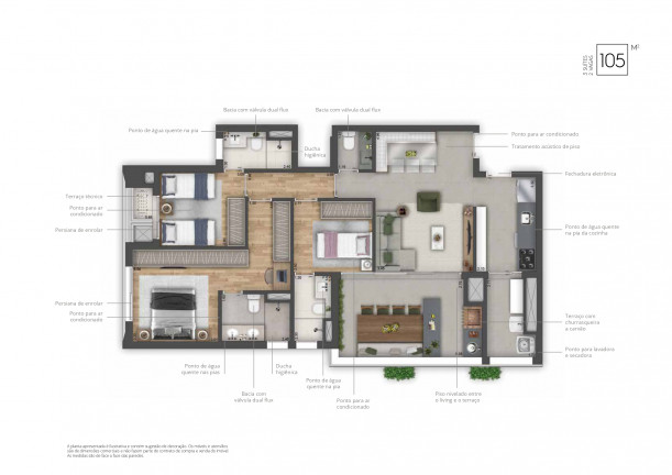 Imagem Apartamento com 3 Quartos à Venda, 106 m² em Perdizes - São Paulo
