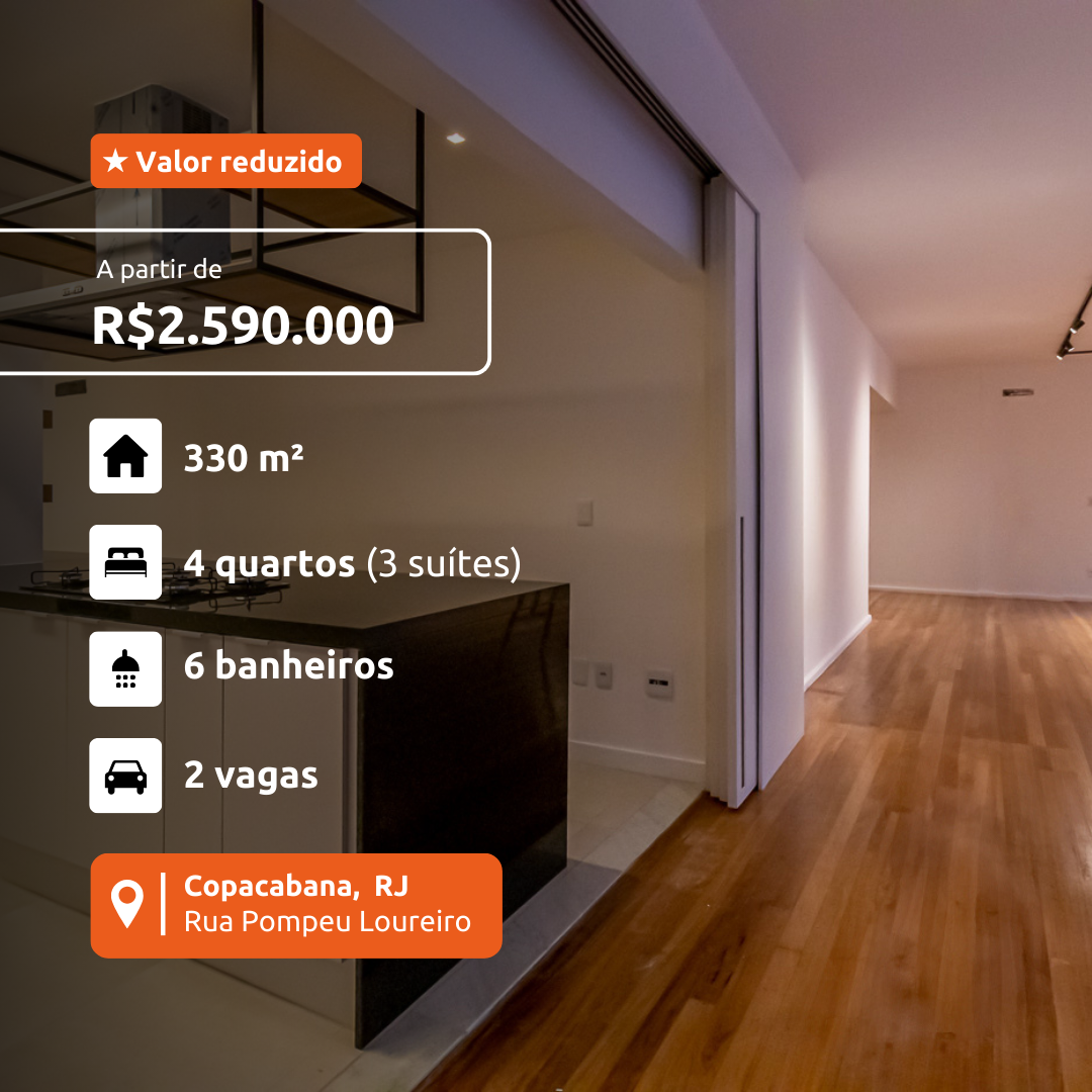Imagem Apartamento com 2 Quartos à Venda ou Temporada, 70 m²em Copacabana - Rio de Janeiro