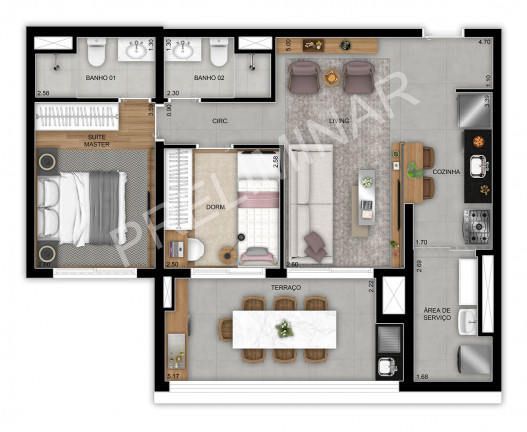 Imagem Apartamento com 3 Quartos à Venda, 114 m² em Jardim Prudência - São Paulo Imagem Apartamento com 3 Quartos à Venda, 114 m² em Jardim Prudência - São Paulo