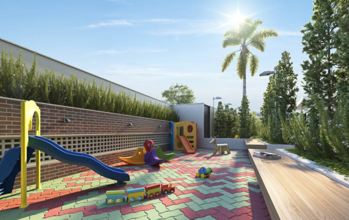Imagem Apartamento com 2 Quartos à Venda, 43 m²em Jardim Três Irmãos - Taboão da Serra