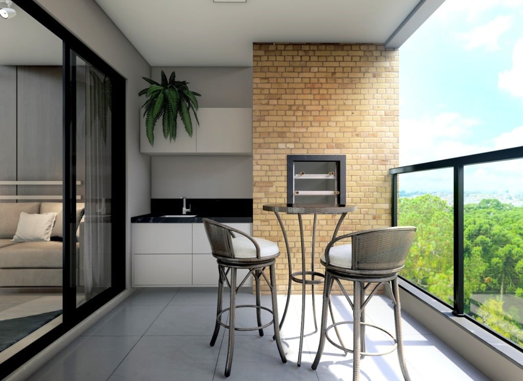 Imagem Apartamento com 2 Quartos à Venda, 58 m²em Boa Vista - Curitiba