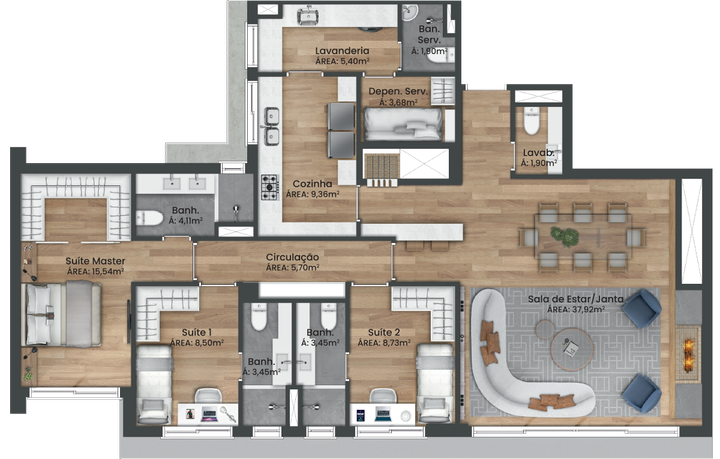 Imagem Apartamento com 3 Quartos à Venda, 208 m² em Mont Serrat - Porto Alegre Imagem Apartamento com 3 Quartos à Venda, 208 m² em Mont Serrat - Porto Alegre
