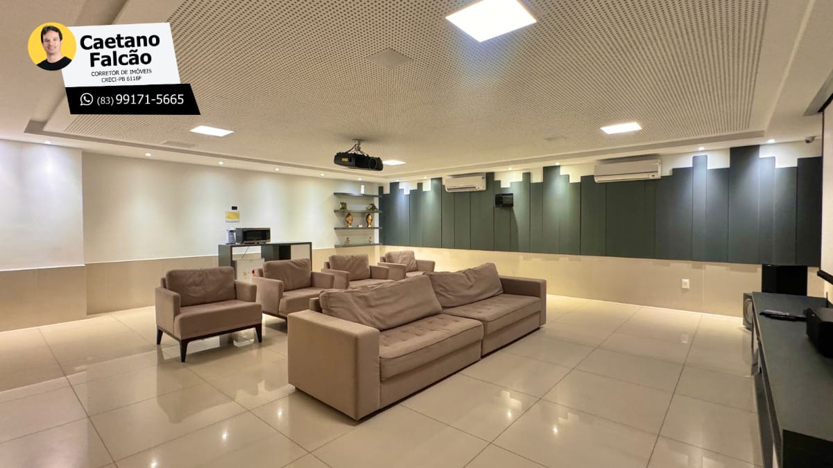 Imagem Apartamento com 2 Quartos para Alugar, 68 m² em Altiplano Cabo Branco - João Pessoa