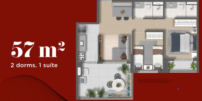 Imagem Apartamento com 2 Quartos à Venda, 74 m² em Vila Mascote - São Paulo