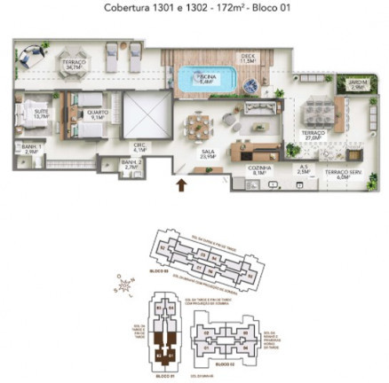 Imagem Cobertura com 3 Quartos à Venda, 192 m² em Santa Rosa - Niterói