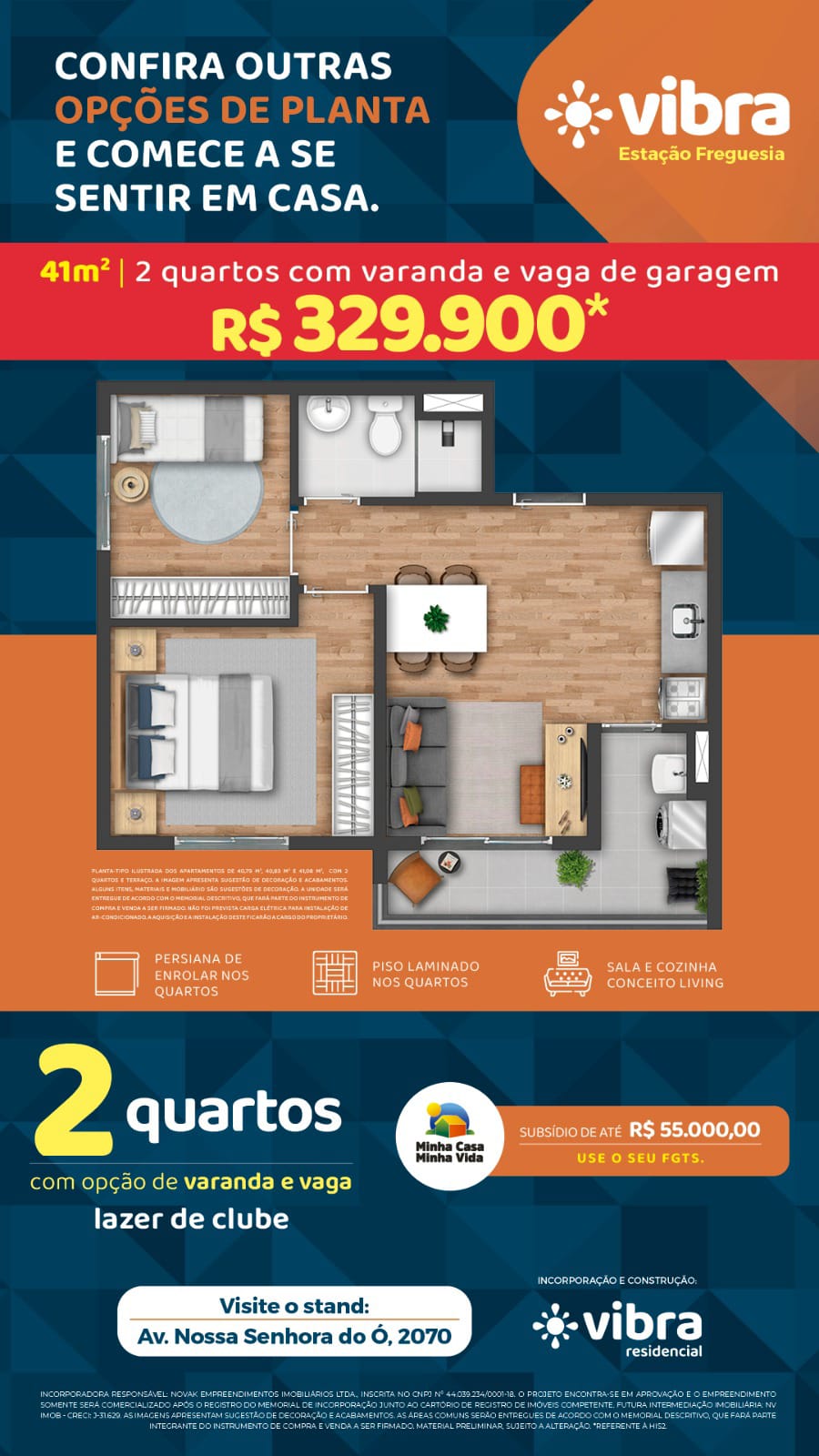 Imagem Apartamento com 2 Quartos à Venda, 41 m²em Limão - São Paulo
