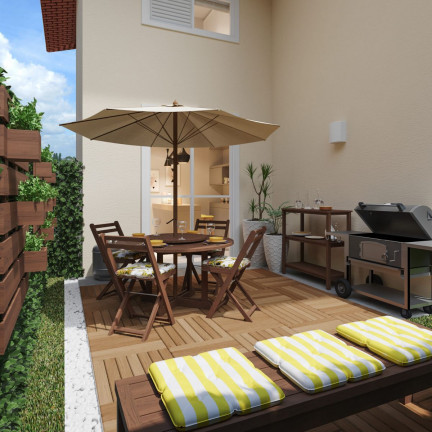 Imagem Casa de Condomínio com 2 Quartos à Venda, 48 m² em Tijuco Preto - Vargem Grande Paulista Imagem Casa de Condomínio com 2 Quartos à Venda, 48 m² em Tijuco Preto - Vargem Grande Paulista