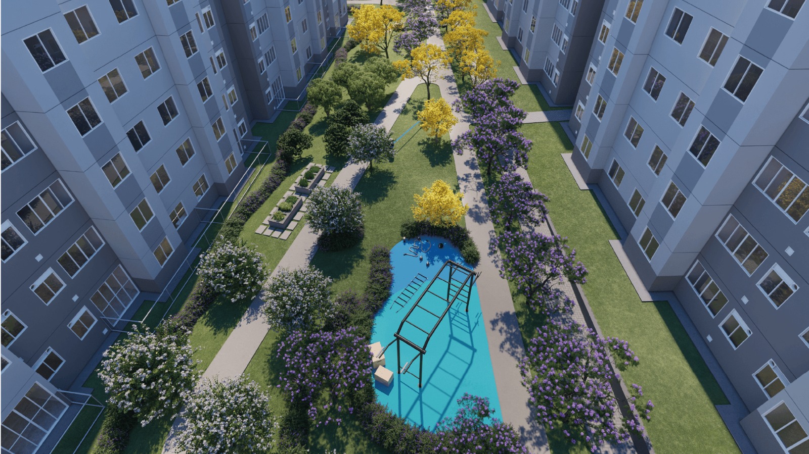 Apartamento com 2 Quartos à Venda, 42 m² em Guaratiba - Rio de Janeiro