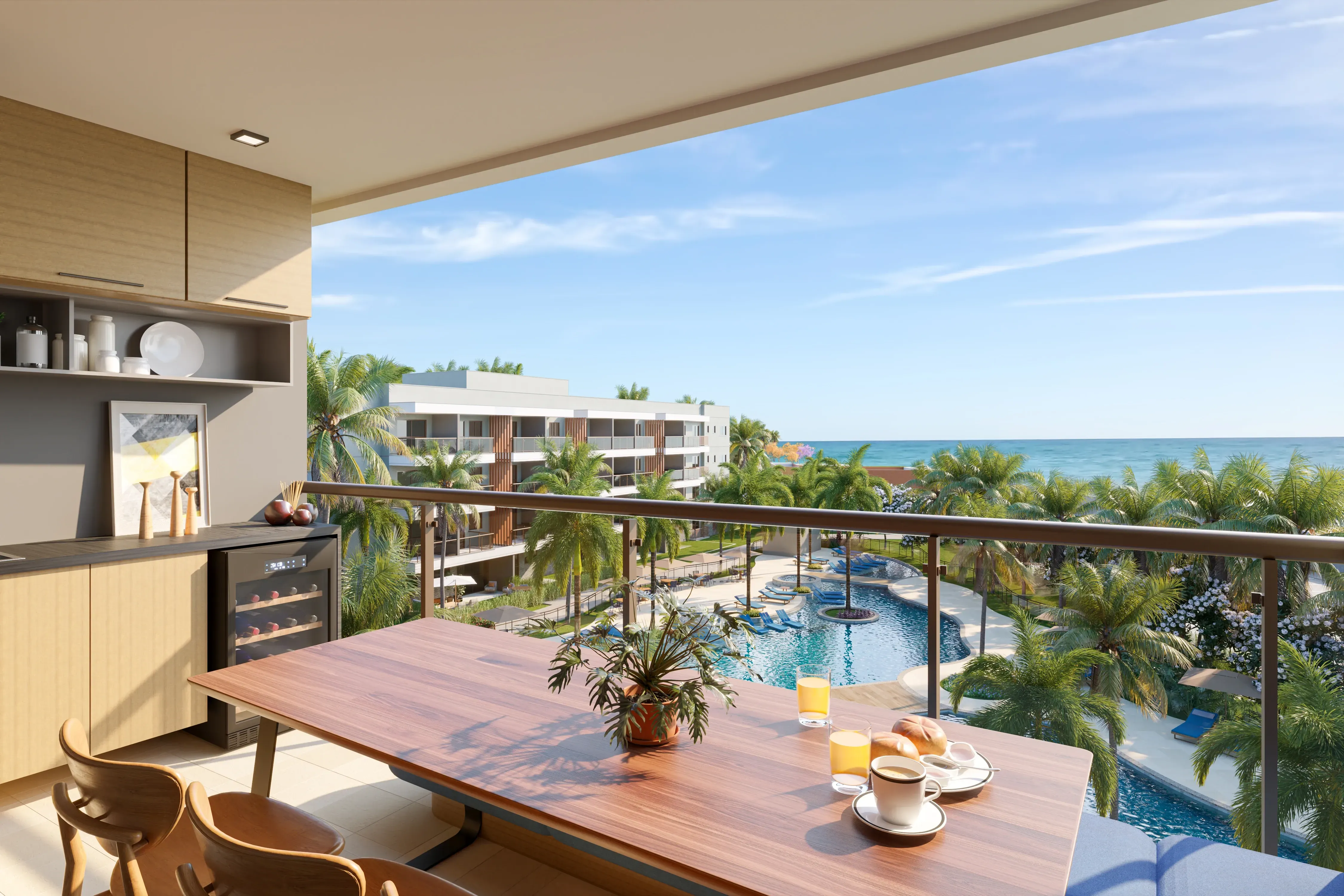 Imagem Apartamento com 2 Quartos à Venda, 67 m² em Porto das Dunas - Aquiraz