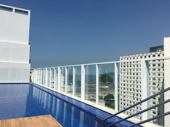 Imagem Apartamento com 1 Quarto à Venda, 48 m² em José Menino - Santos