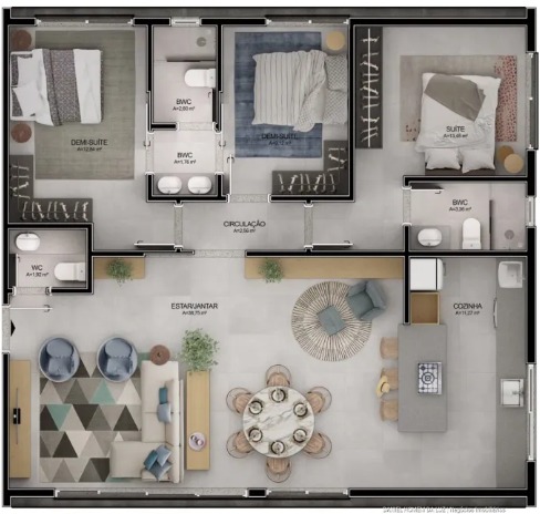 Imagem Apartamento com 3 Quartos à Venda, 114 m² em Centro - Florianópolis Imagem Apartamento com 3 Quartos à Venda, 114 m² em Centro - Florianópolis