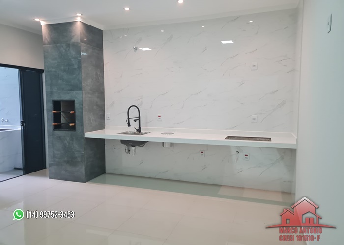 Imagem Casa com 2 Quartos à Venda, 100 m² em Jardim Ferraz - Bauru