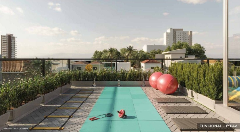 Imagem Apartamento com 2 Quartos à Venda, 59 m² em Jardim - Santo André