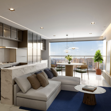 Imagem Apartamento com 3 Quartos à Venda, 131 m² em Santo Amaro - São Paulo