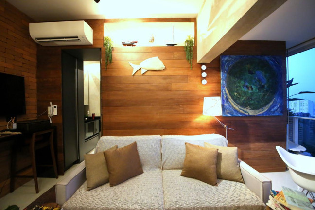 Imagem Apartamento com 1 Quarto para Alugar,  em Cidade Monções - São Paulo