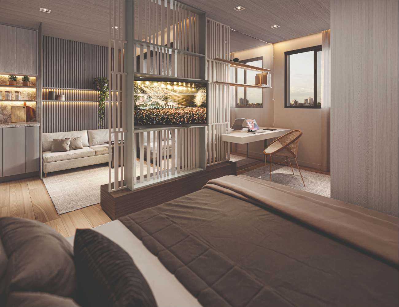 Imagem Apartamento com 1 Quarto à Venda, 31 m² em Centro - Curitiba