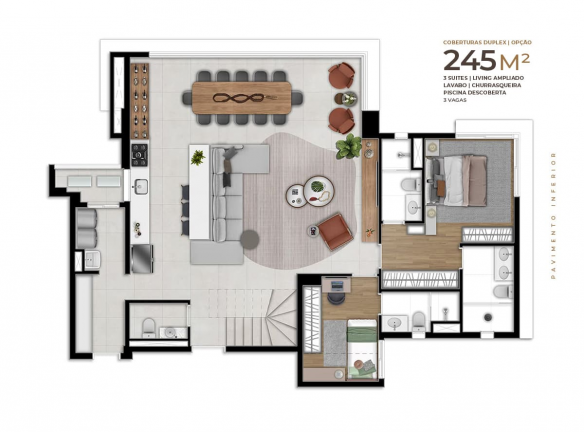 Imagem Cobertura com 4 Quartos à Venda, 245 m² em Centro - Osasco