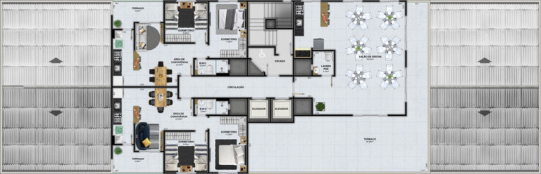 Imagem Apartamento com 2 Quartos à Venda, 53 m² em Rio Maina - Criciúma Imagem Apartamento com 2 Quartos à Venda, 53 m² em Rio Maina - Criciúma