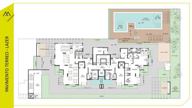 Imagem Apartamento com 3 Quartos à Venda, 161 m² em Campestre - Santo André