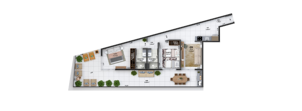 Imagem Apartamento com 1 Quarto à Venda, 40 m² em Itaipu - Niterói