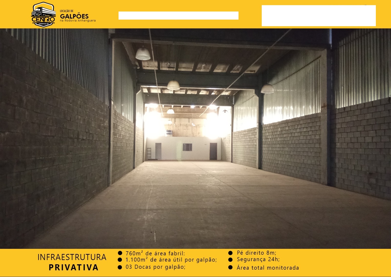 Imagem Galpão para Alugar, 760 m² em Parque Anhangüera (São Domingos) - São Paulo