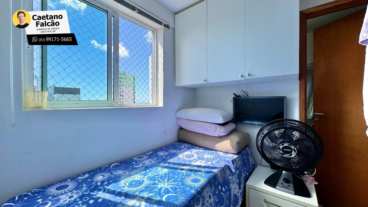 Imagem Apartamento com 3 Quartos à Venda, 90 m² em Brisamar - João Pessoa