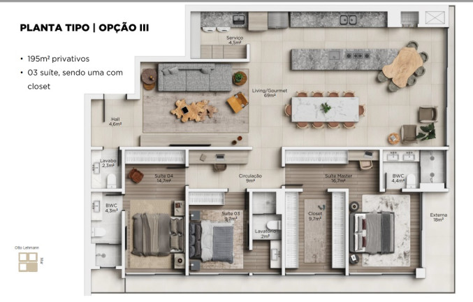 Imagem Apartamento com 4 Quartos à Venda, 195 m² em Centro - Balneário Piçarras