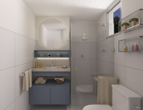 Imagem Apartamento com 2 Quartos à Venda, 48 m² em Parque Capibaribe - São Lourenço da Mata