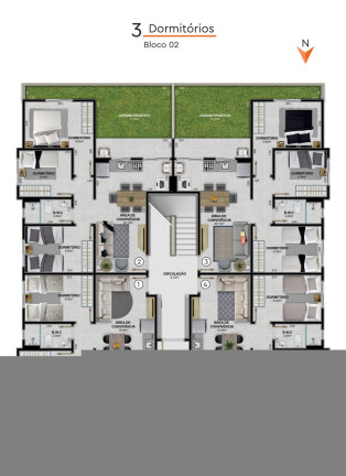 Imagem Apartamento com 2 Quartos à Venda, 42 m² em Cristo Rei - Içara Imagem Apartamento com 2 Quartos à Venda, 42 m² em Cristo Rei - Içara