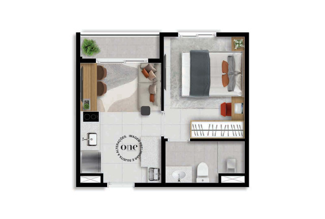 Imagem Flat com 2 Quartos à Venda, 38 m² em Butantã - São Paulo