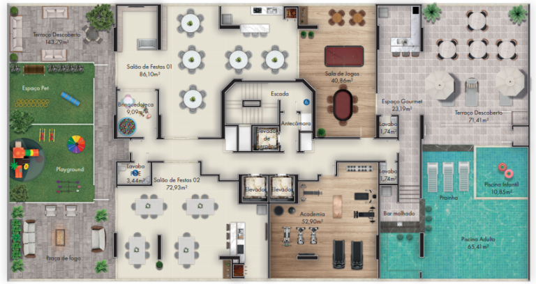 Imagem Apartamento com 2 Quartos à Venda, 89 m² em Perequê - Porto Belo