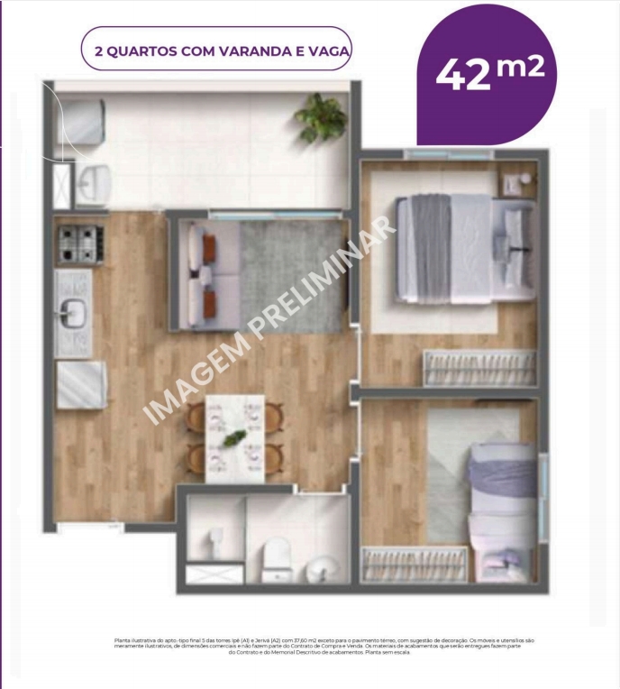 Imagem Apartamento com 2 Quartos à Venda, 34 m² em Vila Zelina - São Paulo