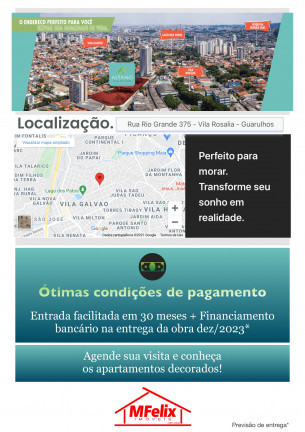 Imagem Apartamento com 2 Quartos à Venda, 56 m² em Vila Galvão - Guarulhos