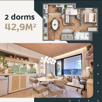 Imagem Apartamento com 2 Quartos à Venda,  em Vila Cruz das Almas - São Paulo