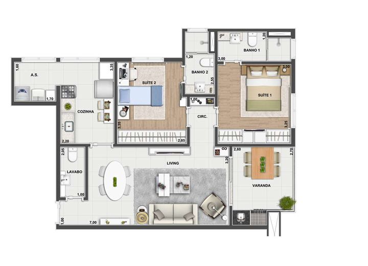 Imagem Apartamento com 2 Quartos à Venda, 78 m² em Campestre - Santo André Imagem Apartamento com 2 Quartos à Venda, 78 m² em Campestre - Santo André