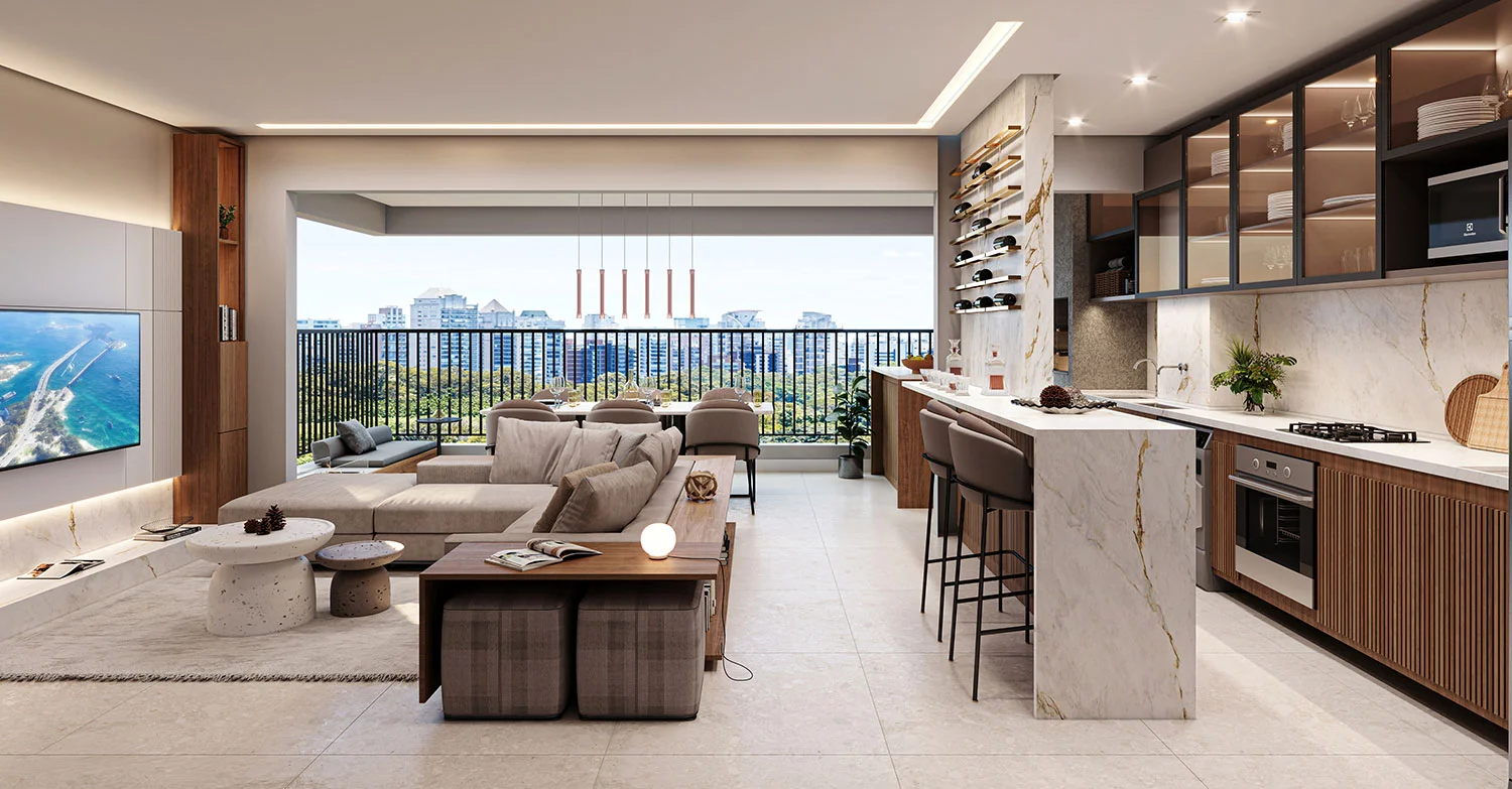 Apartamento com 3 Quartos à Venda, 82 m²em Vila Carrão - São Paulo