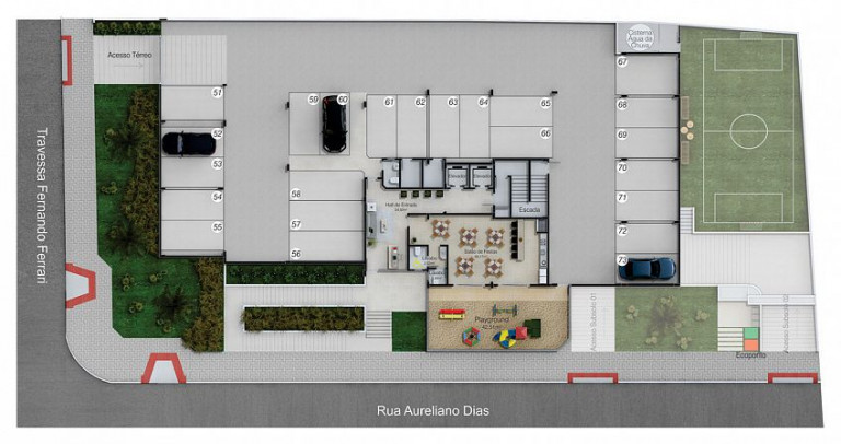 Imagem Apartamento com 2 Quartos à Venda, 69 m² em São Cristóvão - Criciúma Imagem Apartamento com 2 Quartos à Venda, 69 m² em São Cristóvão - Criciúma