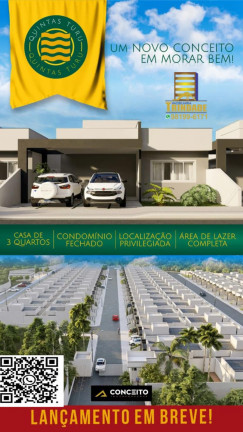 Imagem Casa de Condomínio com 3 Quartos à Venda, 152 m² em Turu - São Luís