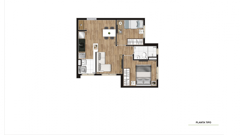 Imagem Apartamento com 2 Quartos à Venda, 41 m² em Parque Arariba - São Paulo Imagem Apartamento com 2 Quartos à Venda, 41 m² em Parque Arariba - São Paulo