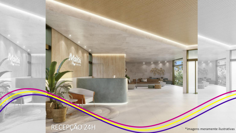 Imagem Apartamento com 1 Quarto à Venda, 28 m² em Praia de Muro Alto - Ipojuca