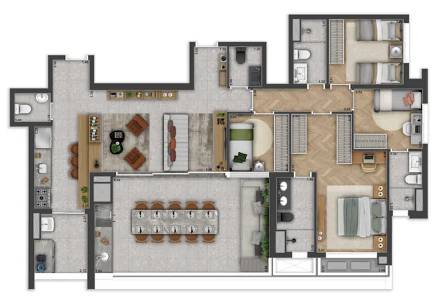 Imagem Apartamento com 3 Quartos à Venda, 142 m²em Vila Mariana - São Paulo