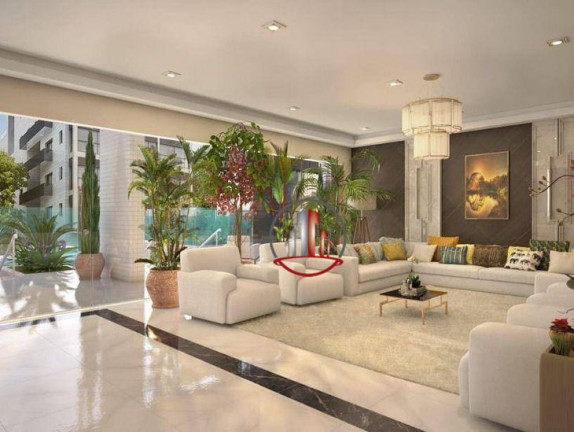 Imagem Apartamento com 3 Quartos à Venda, 127 m² em Guilhermina - Praia Grande