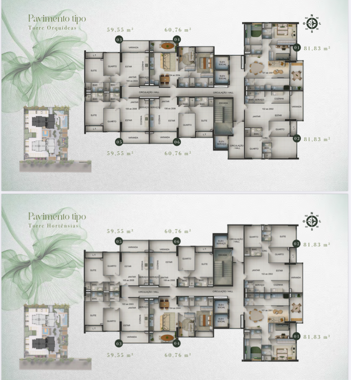 Imagem Edifício Residencial com 2 Quartos à Venda, 59 m²em Cruz das Almas - Maceió