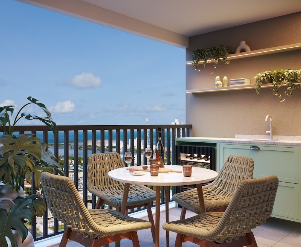 Imagem Apartamento com 2 Quartos à Venda, 57 m²em Santo Amaro - Recife