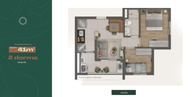 Imagem Apartamento com 2 Quartos à Venda, 41 m² em Água Branca - São Paulo