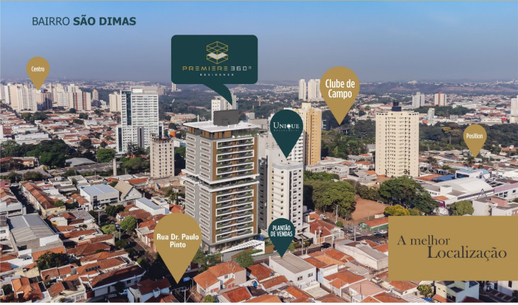 Imagem Apartamento com 3 Quartos à Venda, 140 m² em São Dimas - Piracicaba
