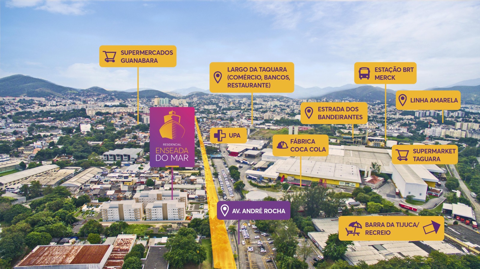 Imagem Apartamento com 2 Quartos à Venda, 42 m² em Taquara - Rio de Janeiro