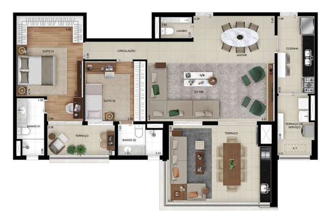 Imagem Apartamento com 4 Quartos à Venda, 159 m² em Mooca - São Paulo